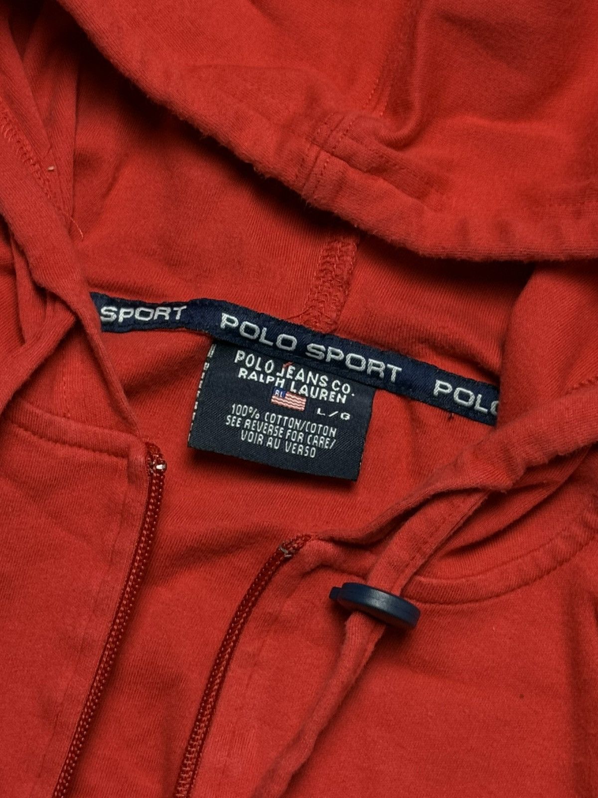 Polo Ralph Lauren Vintage Zip Hoodie Ralph Lauren Polo sport 90s y2k Size S / US 4 / IT 40 - 3 Thumbnail