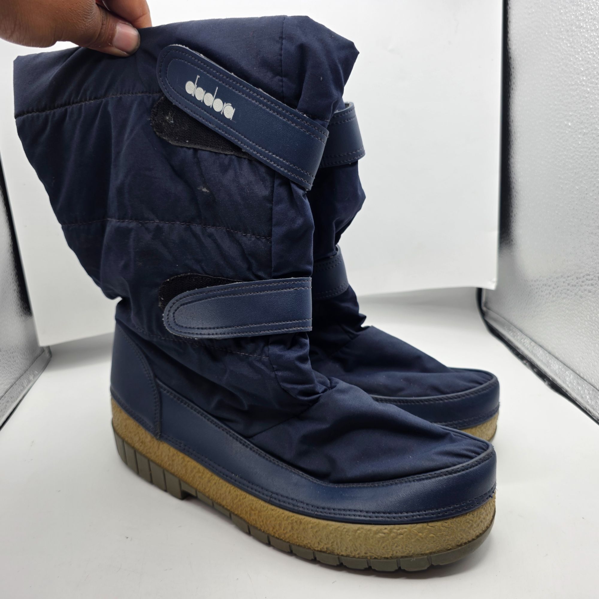 Diadora Diadora Winter Snow Boots Womens Size 9-10 Blue Insulated Wa Size US 10 / IT 40 - 1 Thumbnail