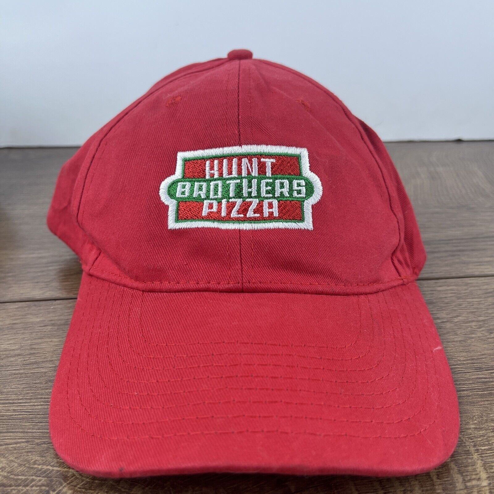 Other Hunt Brothers Pizza Hat Red Hat Adjustable Adult Size Hat Re Size ONE SIZE - 2 Thumbnail