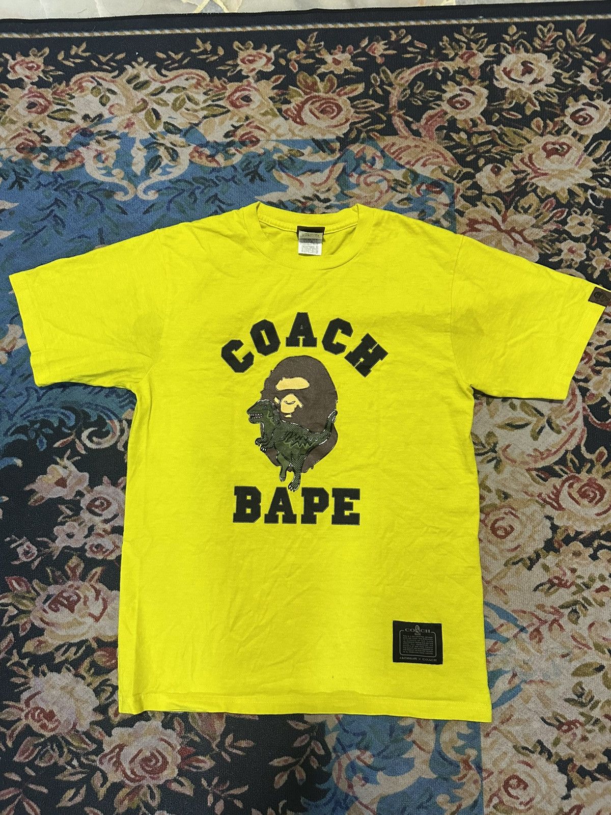Vintage Bape Coach Shirt Bape × Coach Bape X Coach T-shirt Grailed