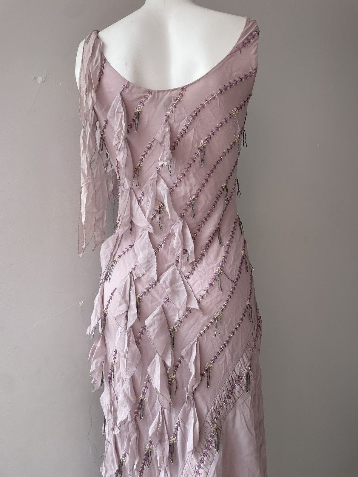 Vintage Italian silk dress Size S / US 4 / IT 40 - 19 Thumbnail
