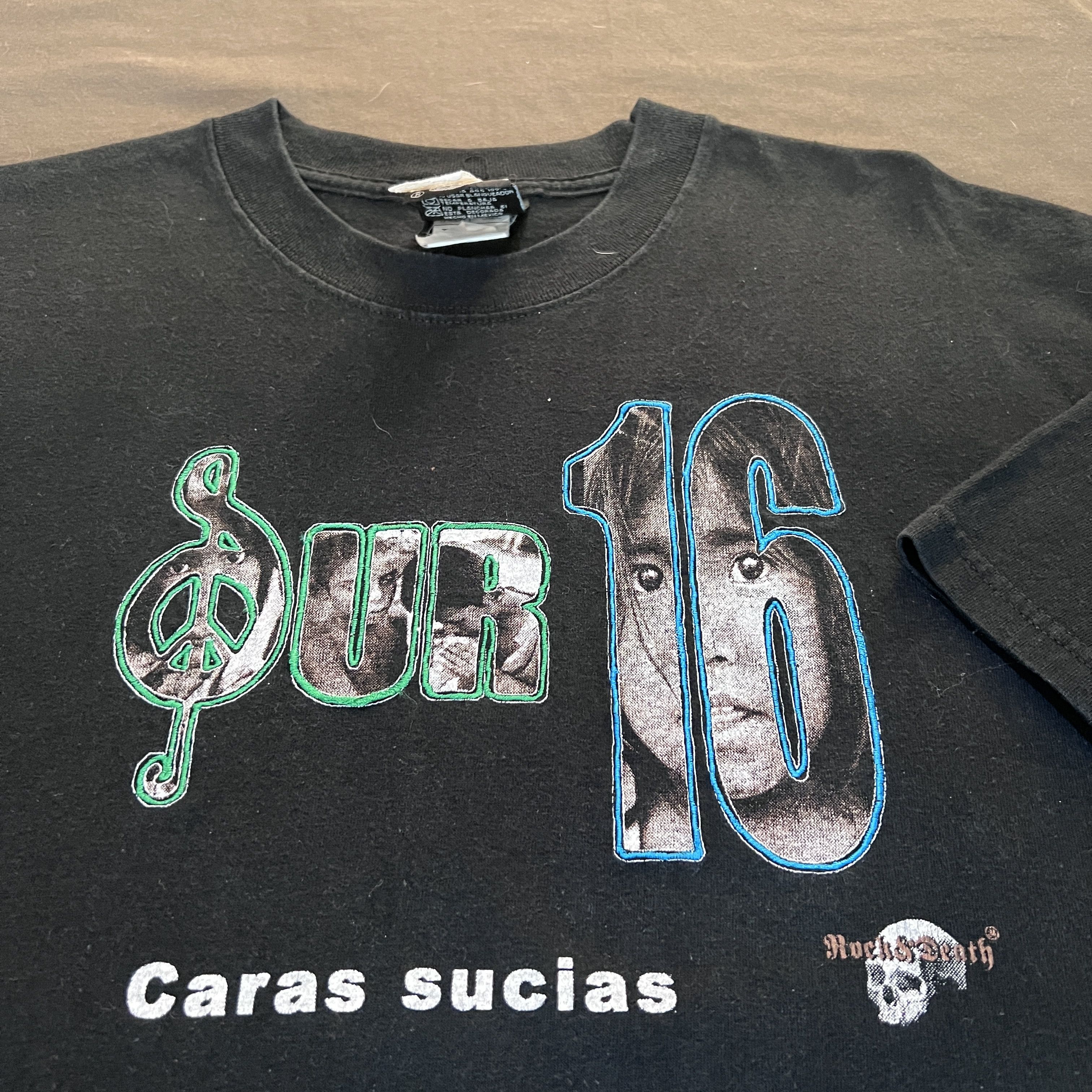 Band Tees × Vintage Vintage Sur 16 Mexican Rock Band Promo Tee XL Size US XL / EU 56 / 4 - 6 Thumbnail