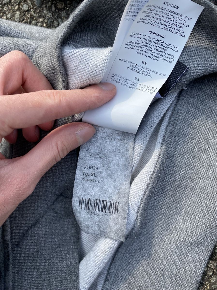 Massimo Osti ‼️Rare‼️Gray Stone Island Dust Hoodie Size US XL / EU 56 / 4 - 10 Thumbnail