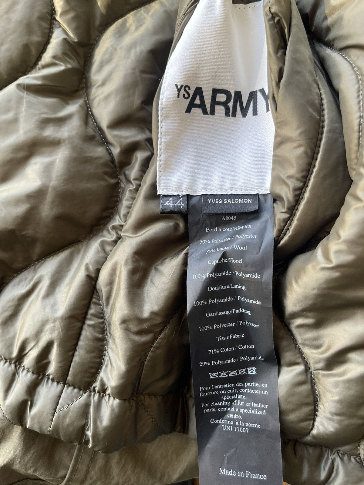 Yves Salomon BNWT YVES Salomon Green Parka Size US S / EU 44-46 / 1 - 6 Thumbnail
