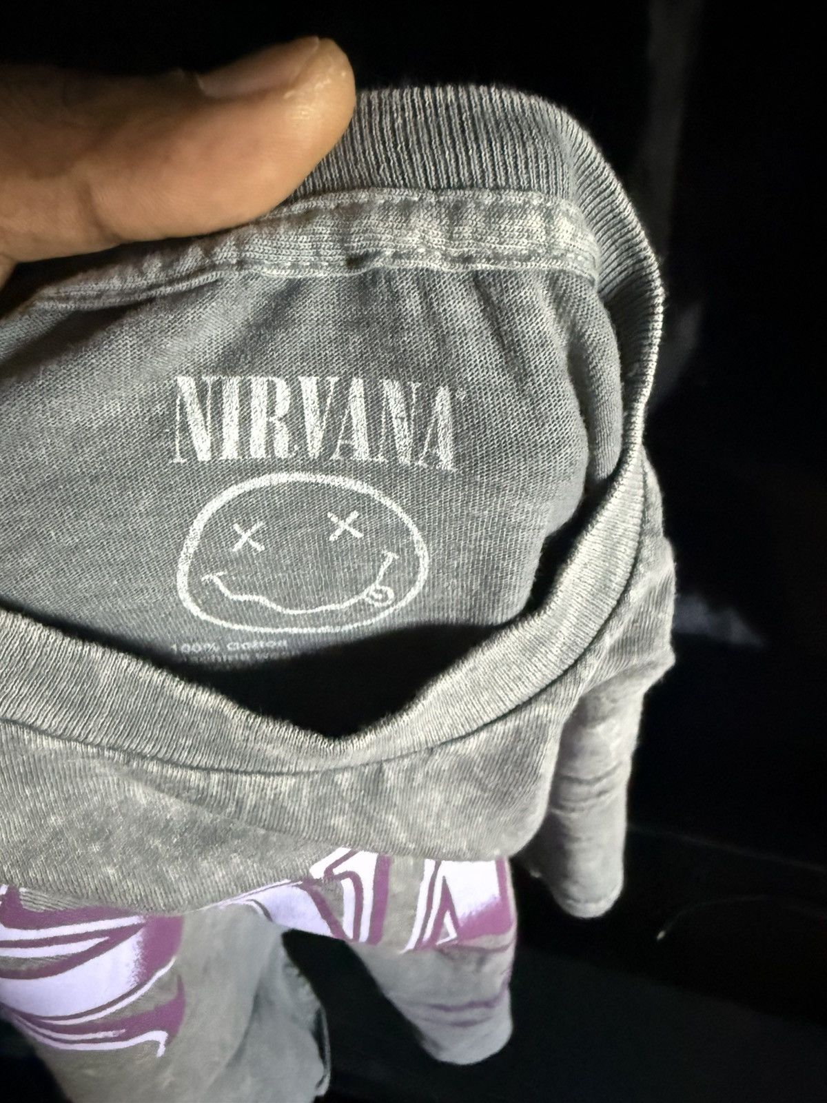 Nirvana × Vintage Nirvana tee Size US M / EU 48-50 / 2 - 1 Thumbnail