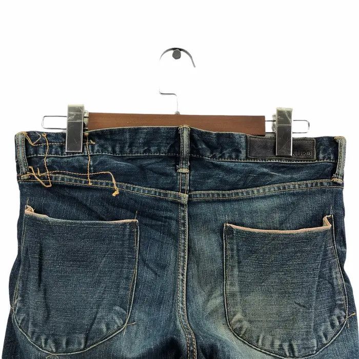 KURO Vtg KURO JAPAN DIAMANTE Collection Selvedge Jeans Denim Pant Size US 34 / EU 50 - 5 Thumbnail