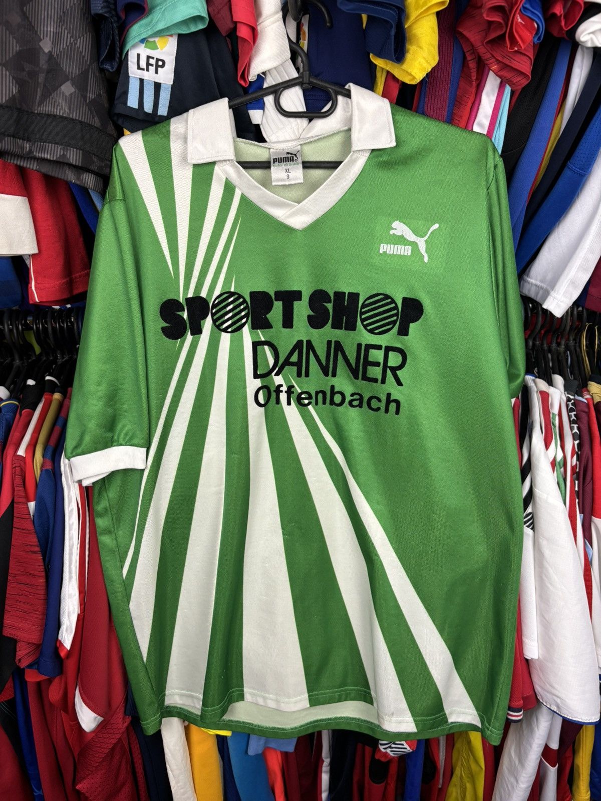 Puma Vintage 80s 90s Puma FC Mantass Retro soccer football jersey Size US XL / EU 56 / 4 - 1 Thumbnail