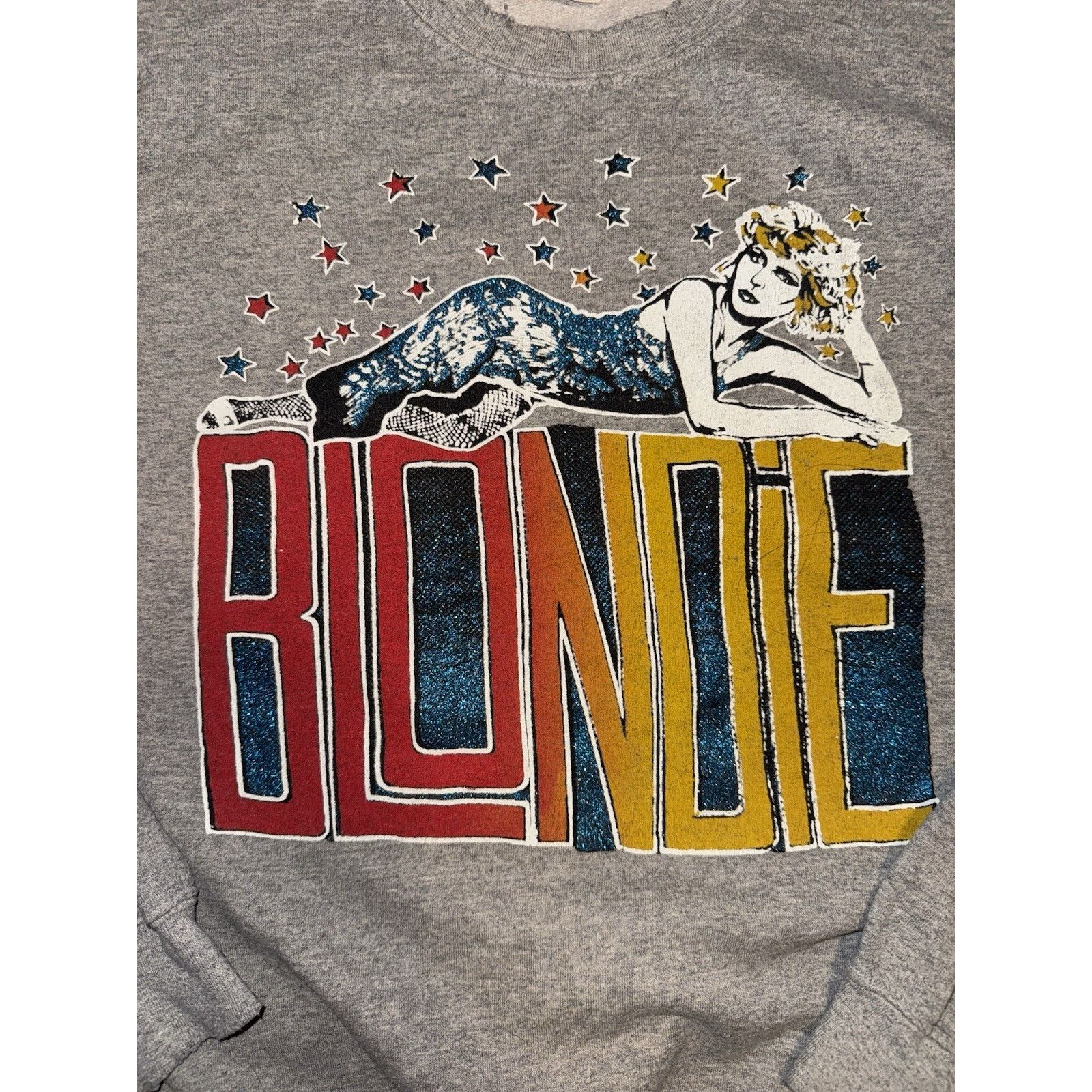 MadeWorn BLONDIE MADE WORN BRAND SWEATSHIRT SZ M RETRO VINTAGE STYLE Size US M / EU 48-50 / 2 - 2 Thumbnail