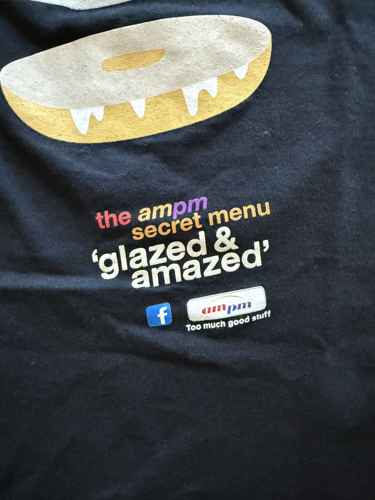 Vintage Vintage AM PM Promo Snack T Shirt TOO MUCH GOOD STUFF Size US L / EU 52-54 / 3 - 5 Thumbnail