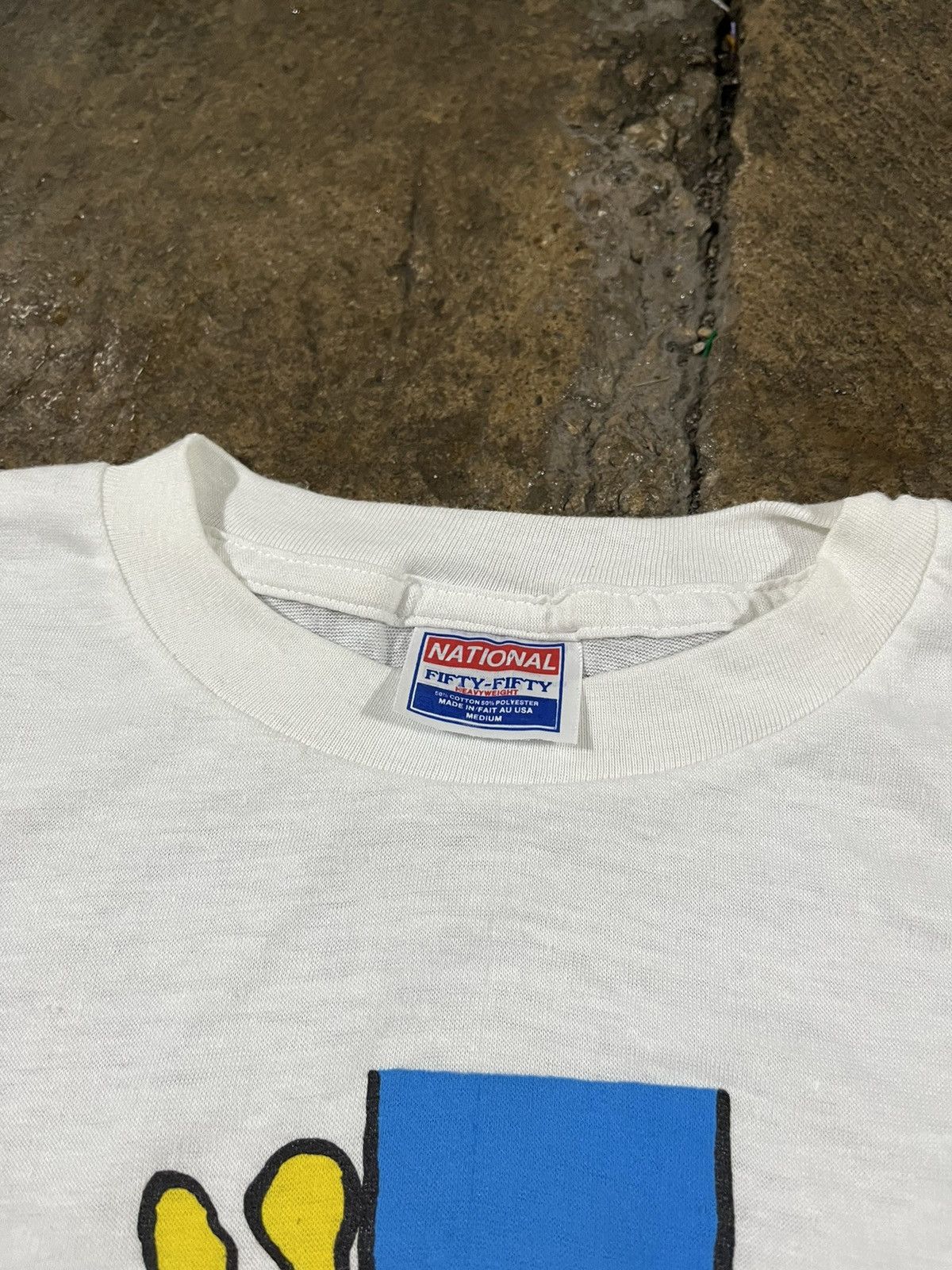 Vintage Crazy 90s Safe Sex Dog Funny Sex Pornstar Parody Humor Tee Size US M / EU 48-50 / 2 - 4 Thumbnail