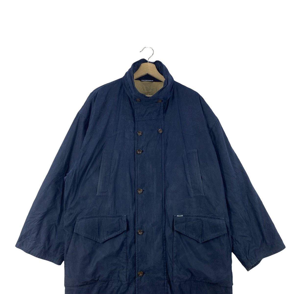 Vintage Vintage FACONNABLE ALBERT Goldberg Oversized Long Coat Size US M / EU 48-50 / 2 - 2 Thumbnail