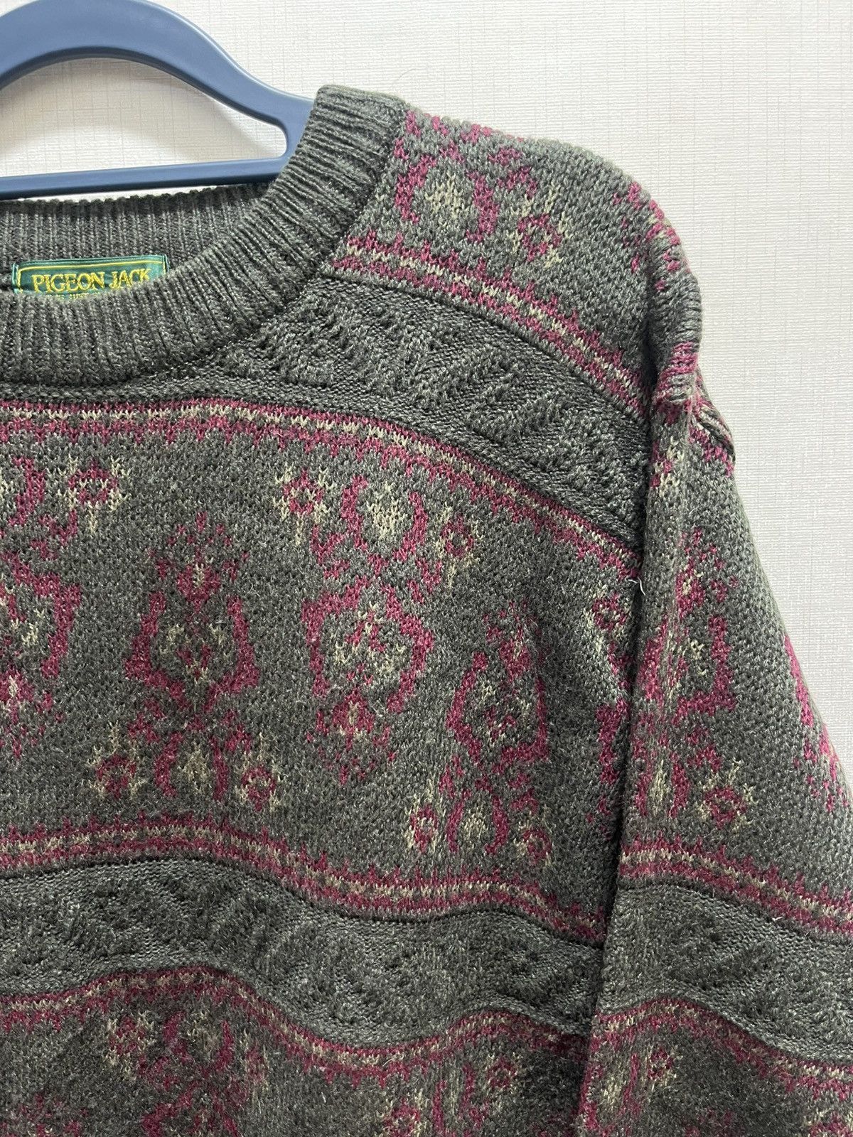 Japanese Brand × Vintage y2k oldshchool jpn vintage knit Size US M / EU 48-50 / 2 - 3 Thumbnail