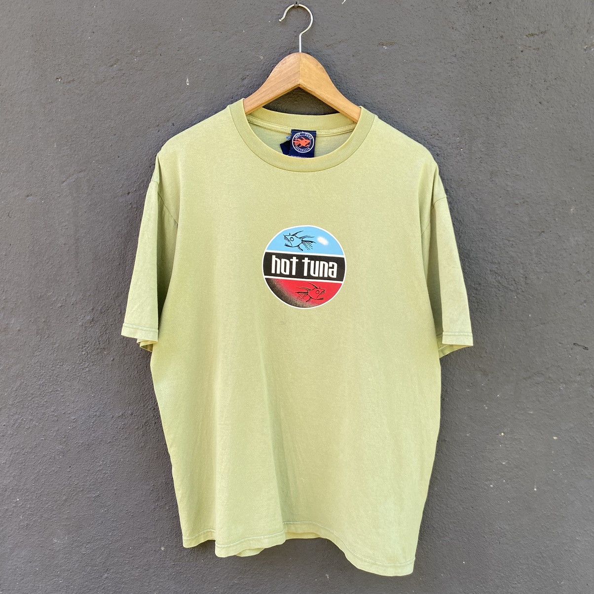 Hot Tuna Thrashed Faded Vintage 90s HotTuna Australia Surf ERD GRUNGE Size US XL / EU 56 / 4 - 1 Thumbnail
