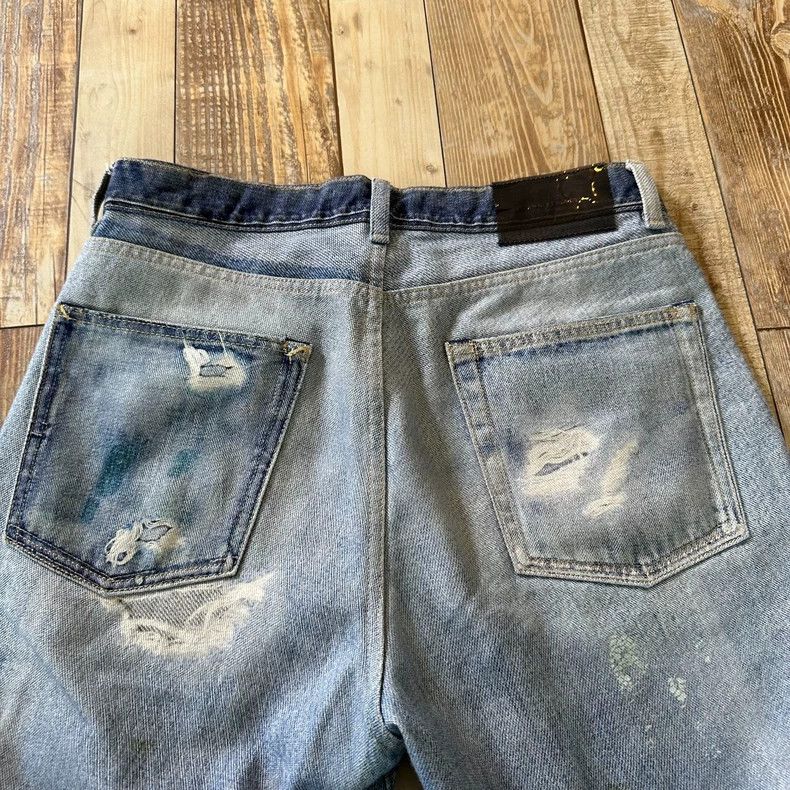 Our Legacy Our Legacy Patchwork printed jeans Size US 29 - 5 Thumbnail
