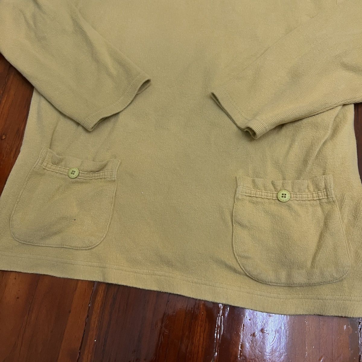 Japanese Brand SAINT MARIA POCKET SWEATER JAPANESE BRAND Size L / US 10 / IT 46 - 2 Thumbnail