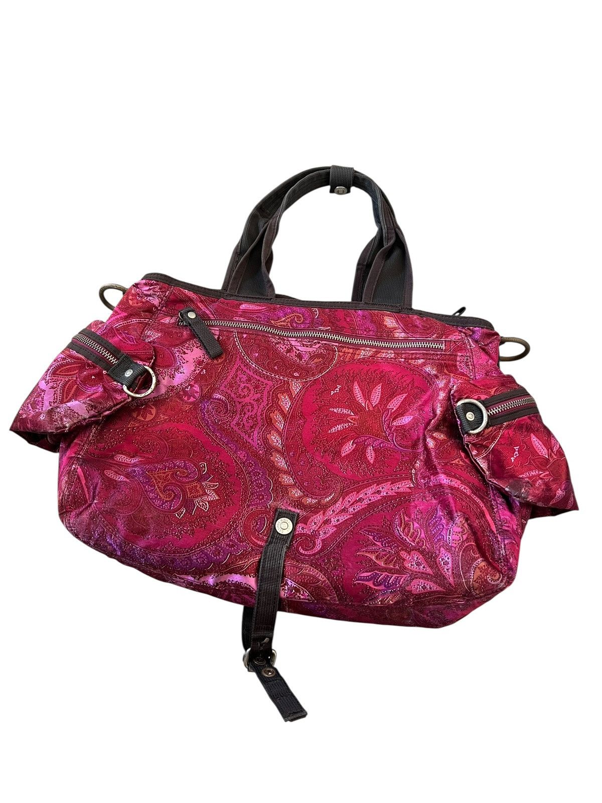 George Gina & Lucy 2000 George, Gina & Lucy Danish Bobtail Paisley Pattern Bag Size ONE SIZE - 6 Thumbnail