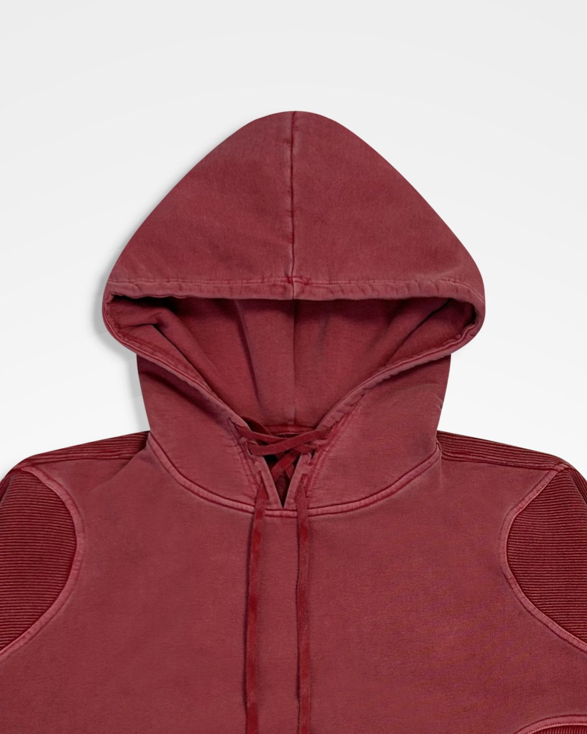 Lueder Lueder, SS25 Washed Red Armour Hoodie Size US L / EU 52-54 / 3 - 3 Thumbnail