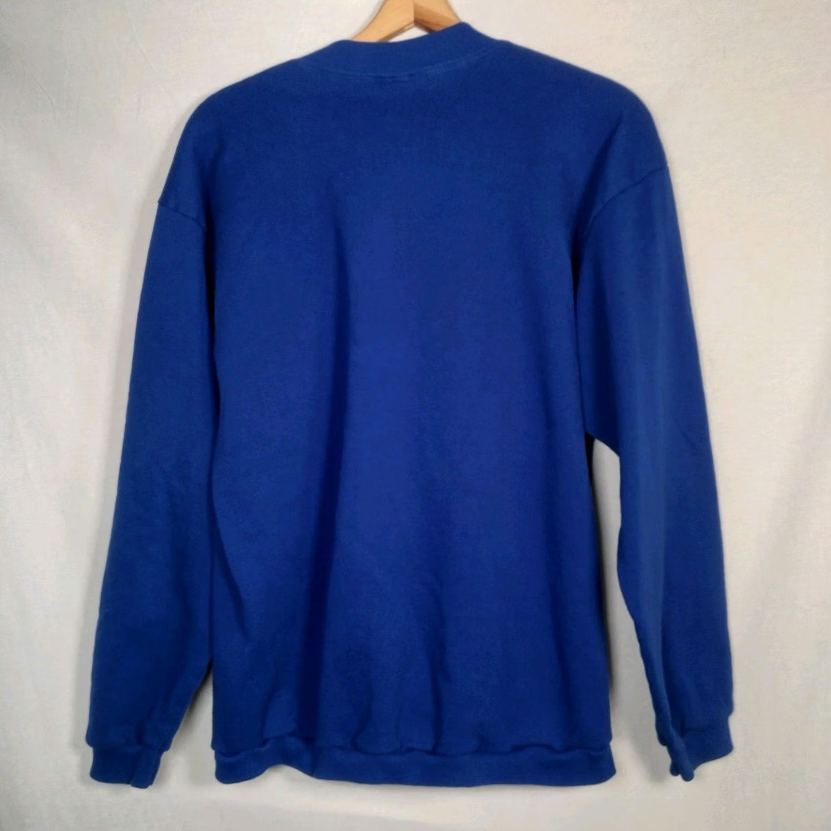 Vintage VINTAGE National Wildlife Federation Sweatshirt Timber Wolf Crew Neck Large Blue Men L Graphic USA Made Vintage Nature Size US L / EU 52-54 / 3 - 4 Thumbnail