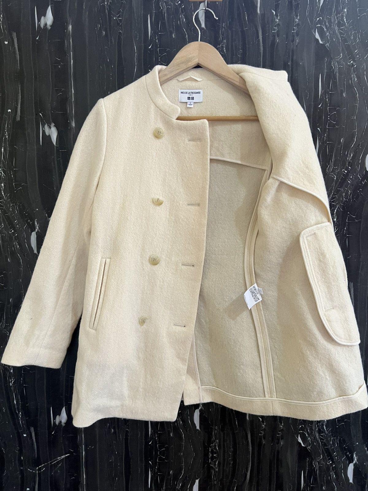 Japanese Brand INES DE LA FRESSUNGE UNIQLO COAT Size US S / EU 44-46 / 1 - 3 Thumbnail