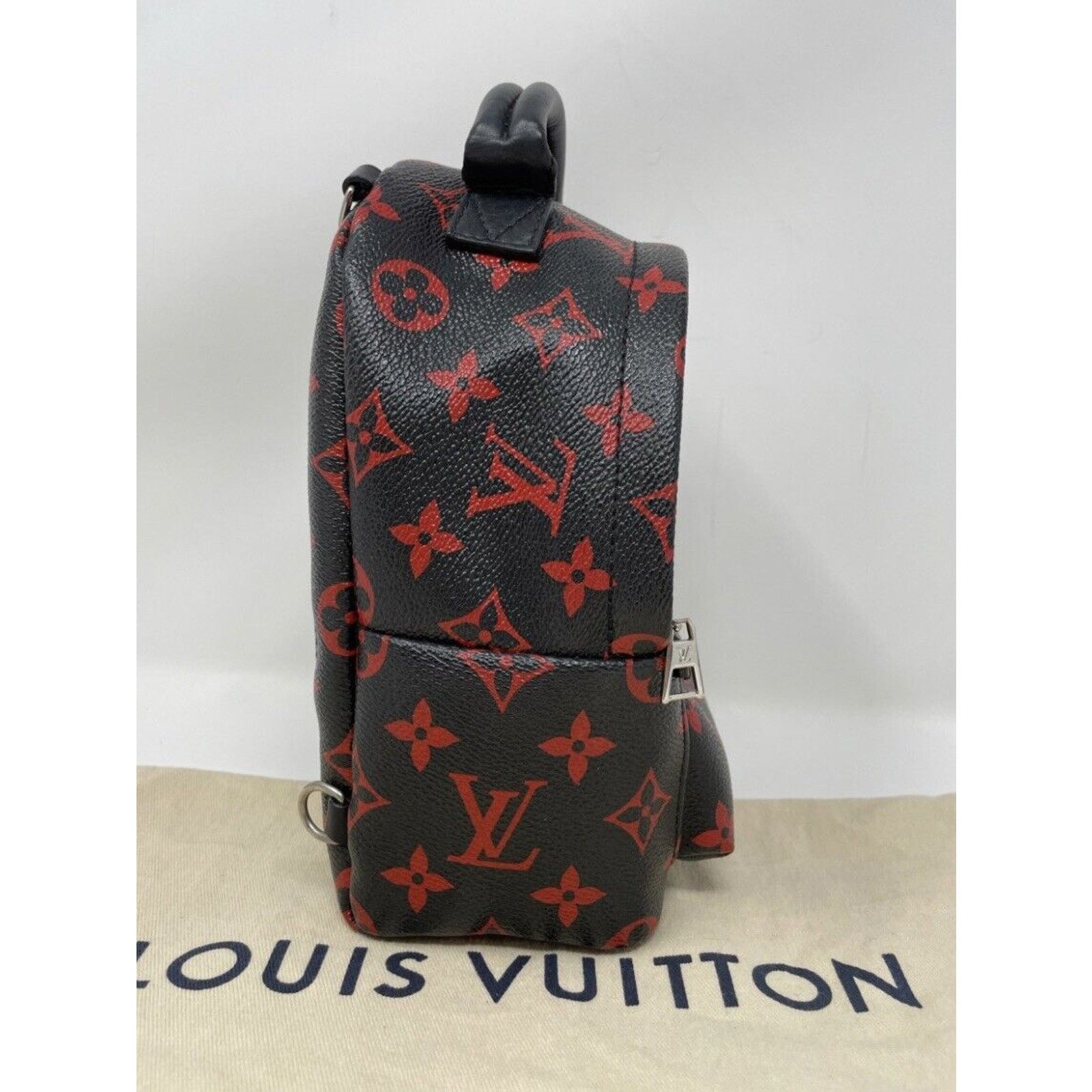 Louis Vuitton Louis Vuitton Mini Palm Springs Infrarouge Red LV’s Limited Size ONE SIZE - 4 Thumbnail