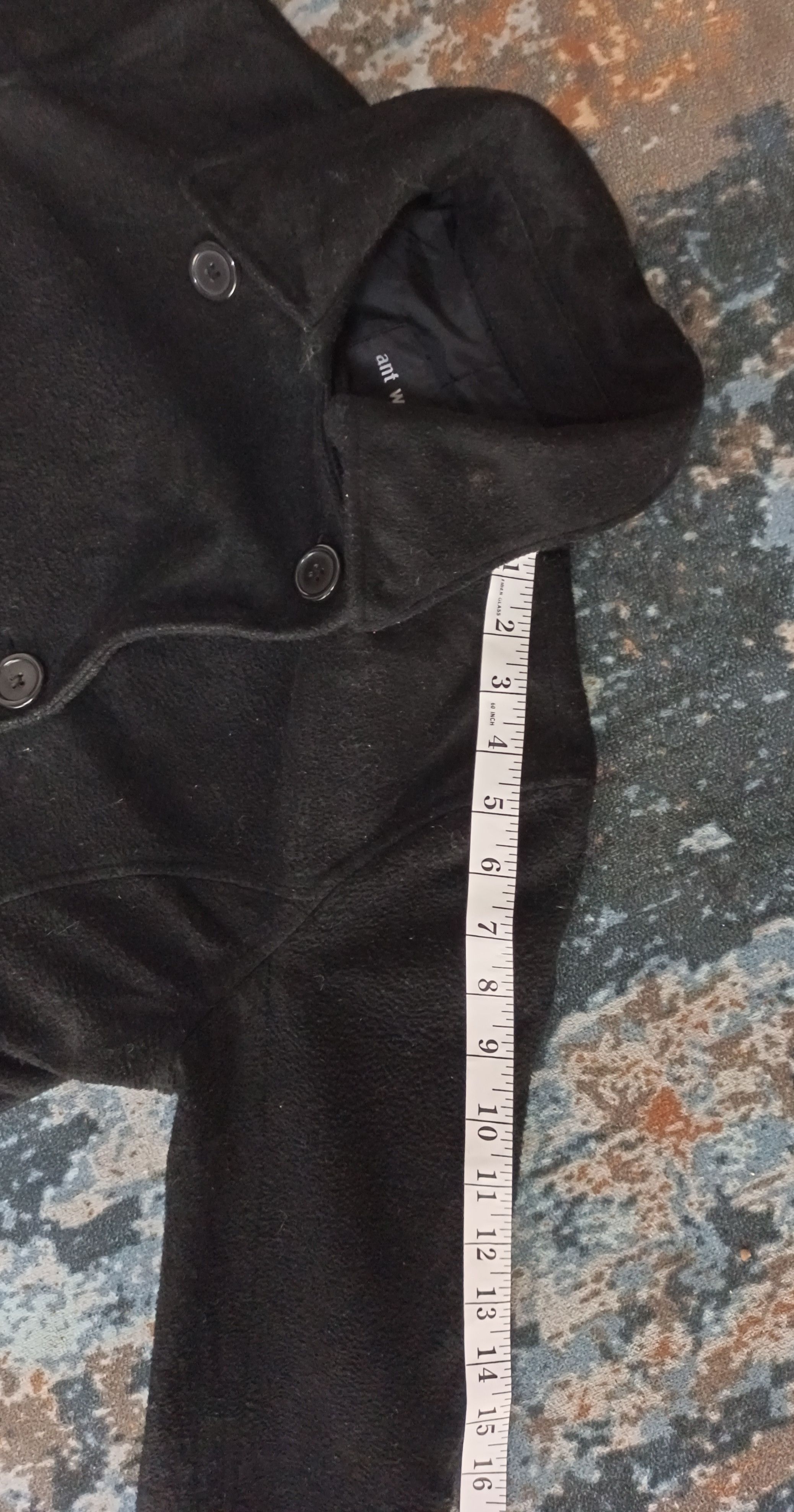 Essentiel Antwerp Vintage🔥 Essentiel AntWerp Loose Fit Pea Coat Size S / US 4 / IT 40 - 11 Thumbnail
