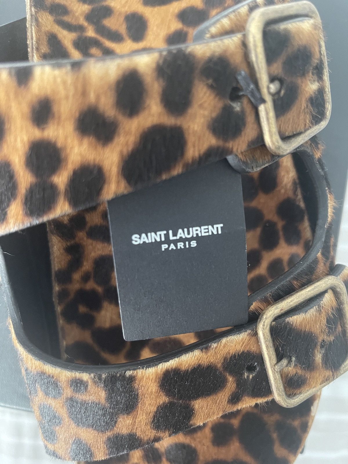 Saint Laurent Paris Saint Laurent sandals Size US 10.5 / EU 43-44 - 11 Thumbnail