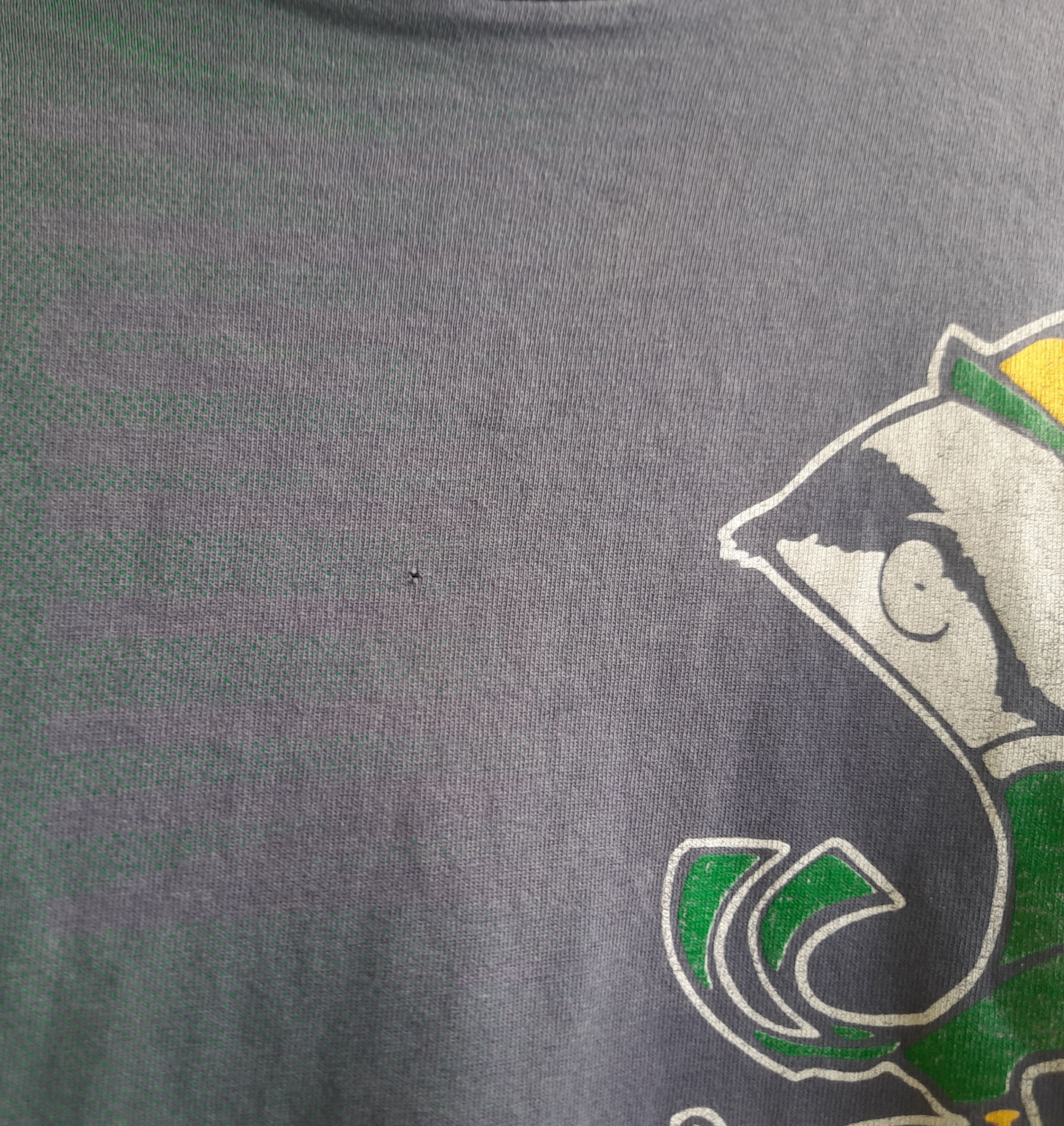 Vintage Distressed 90s Notre Dame AOP T-Shirt Single Stitch Size US L / EU 52-54 / 3 - 10 Thumbnail