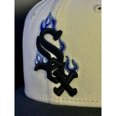 New Era Chicago White Sox Flame Logo 7 1/4 606 Brims Exclusive New E Size ONE SIZE - 6 Thumbnail