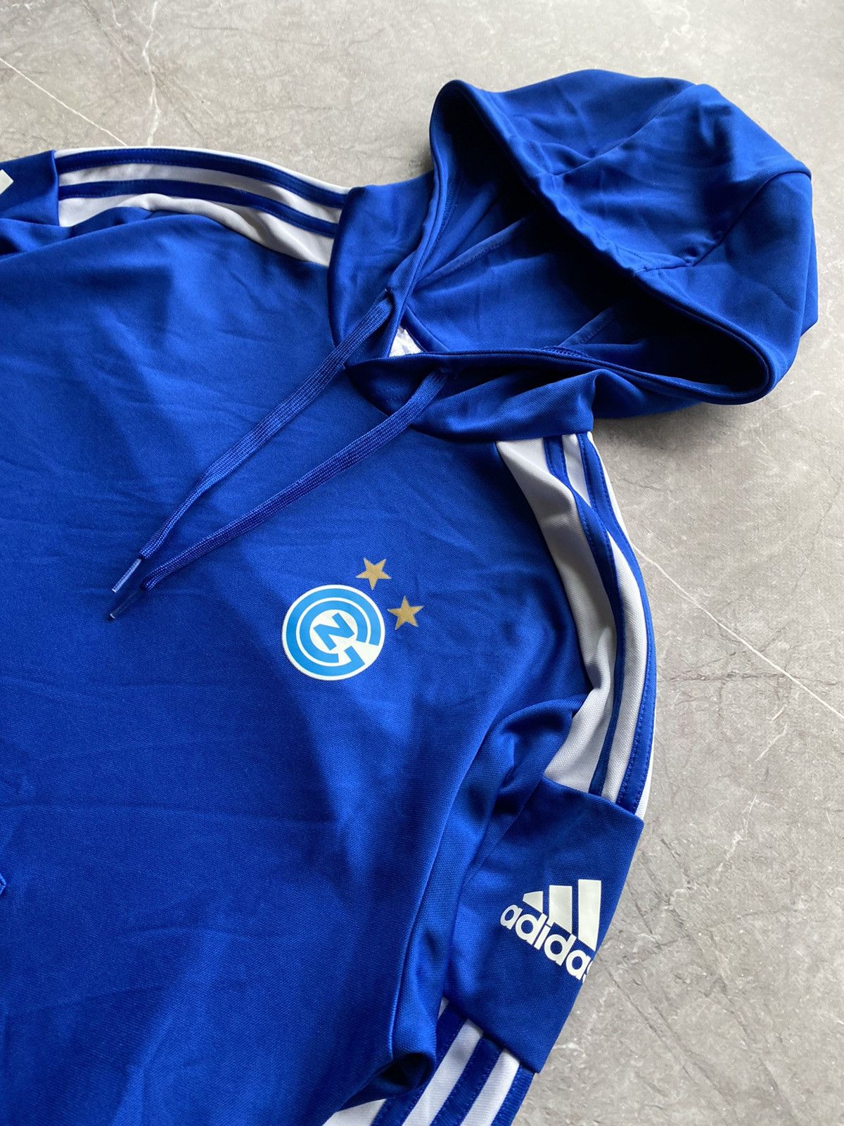 Adidas Adidas 2021 Grasshopper Club Zurich Soccer Football Hoodie Size US M / EU 48-50 / 2 - 4 Thumbnail