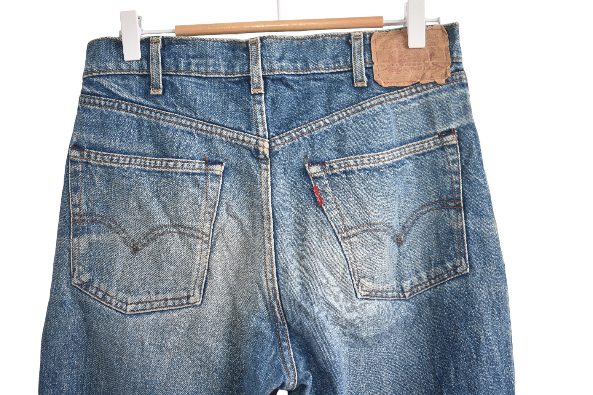 Levi's × Vintage Rare 🔥 Vintage Levis 503 Distress Jeans W30 Size US 30 / EU 46 - 6 Thumbnail