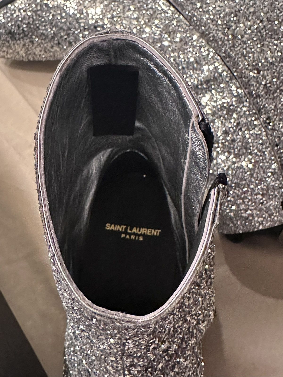 Saint Laurent Paris Saint Laurent Silver Caleb Boots Size US 11 / EU 44 - 7 Thumbnail