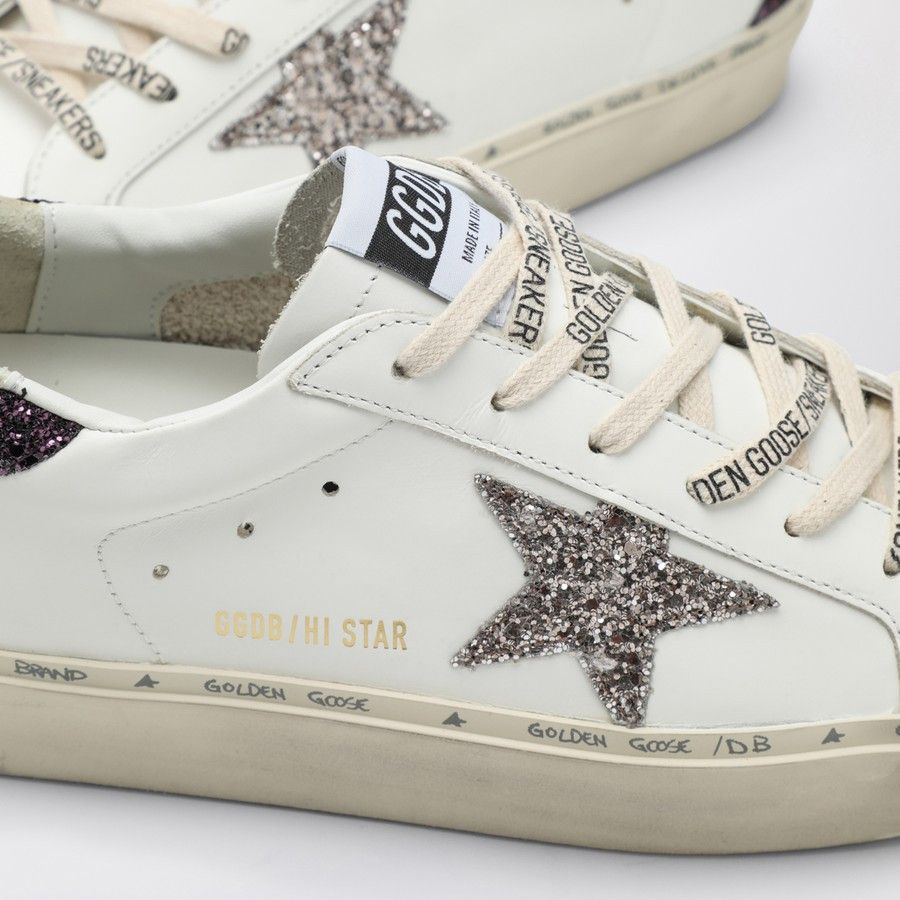 Golden Goose o1d2blof0824 Hi Star Sneakers in Multicolor Size US 8 / IT 38 - 5 Thumbnail