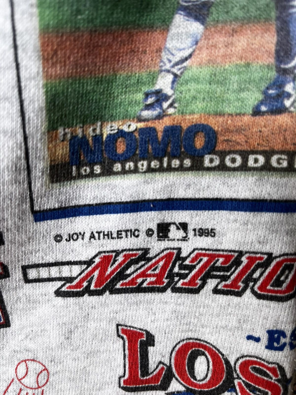 Lee Vintage L.A Dodgers Hideo Nomo Sweatshirt Size US M / EU 48-50 / 2 - 4 Thumbnail