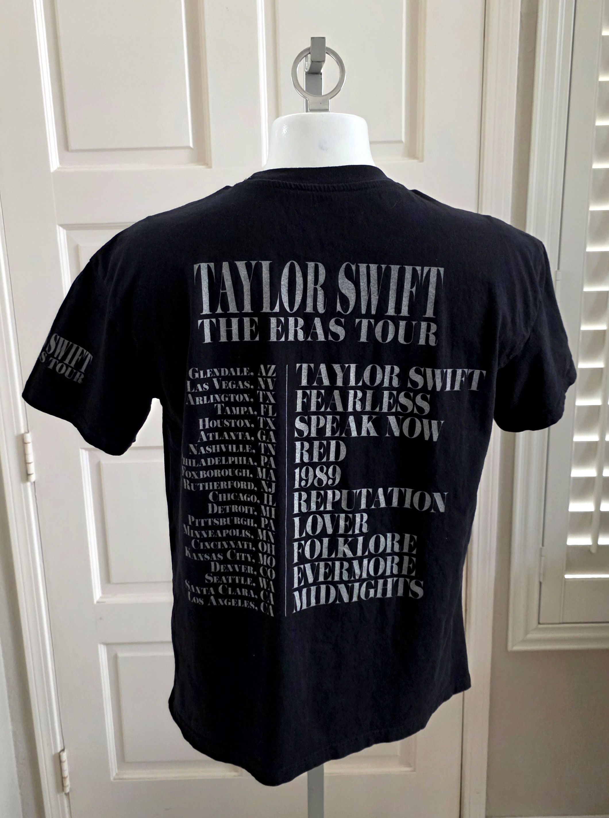 Other Taylor Swift The Eras Tour Black Official 2023-2024 Small Size S / US 4 / IT 40 - 3 Thumbnail