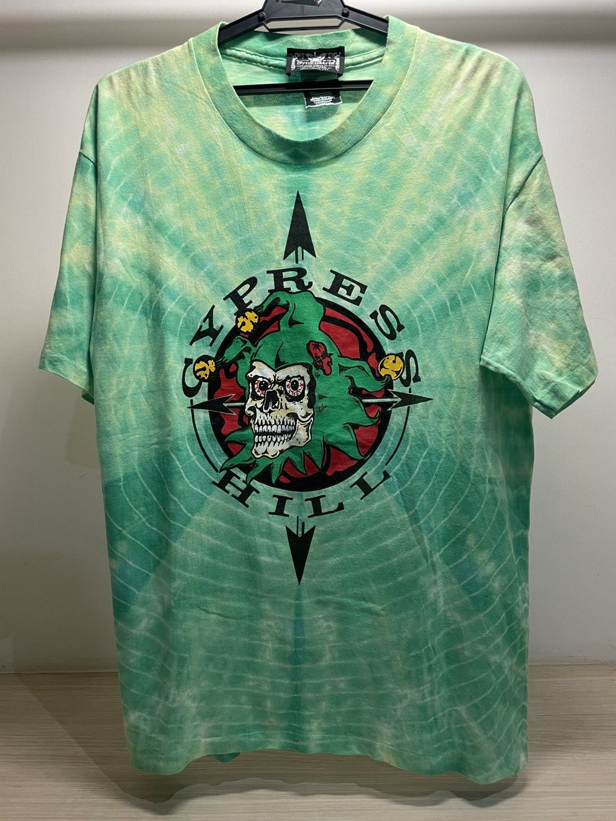 Rap Tees Rare! 90’s Vintage Cypress Hill Tie Dye Tshirt Size US L / EU 52-54 / 3 - 1 Thumbnail