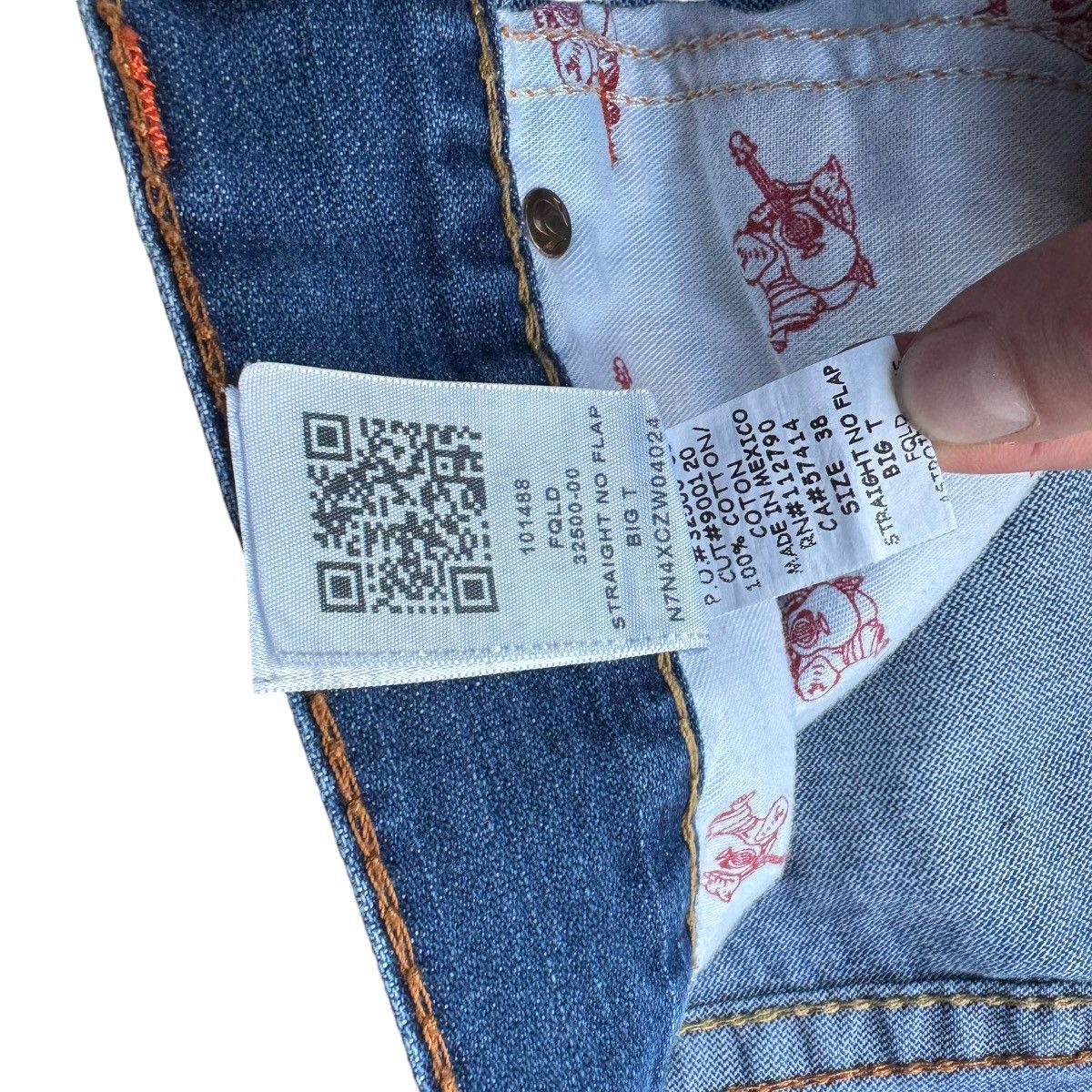 True Religion × Vintage TRUE RELIGION RICKY BIG T STRAIGHT JEANS DENIM VINTAGE Size US 38 / EU 54 - 8 Thumbnail