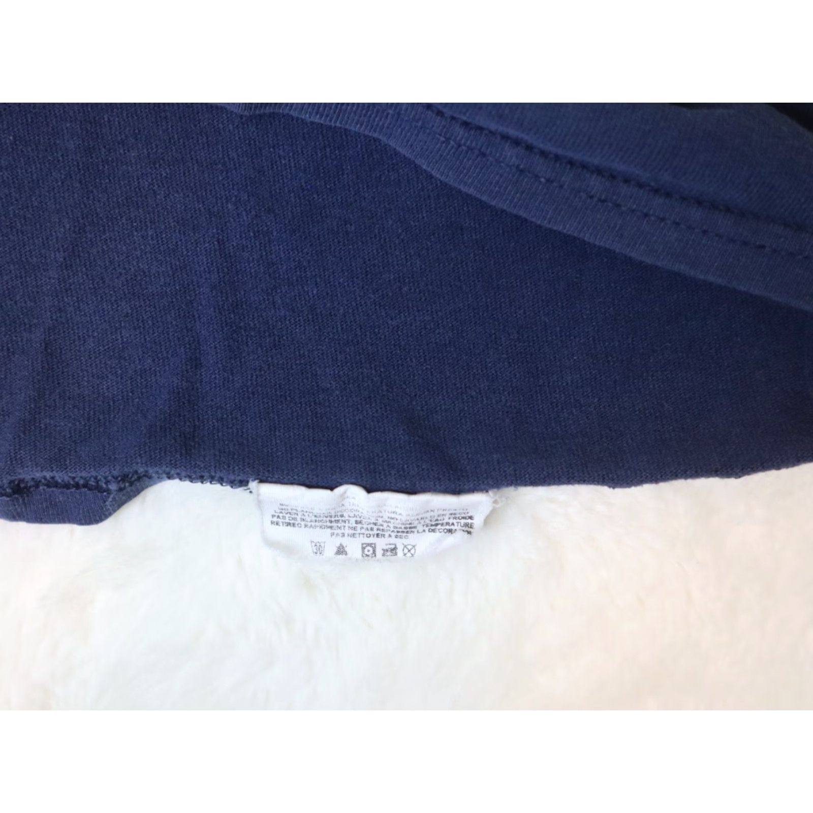 Vintage Seattle Seahawks T Shirt Size Large Navy Crew Neck 100% Cotton Classic Football Majestic Men LC Blue Nike? Size US L / EU 52-54 / 3 - 7 Thumbnail