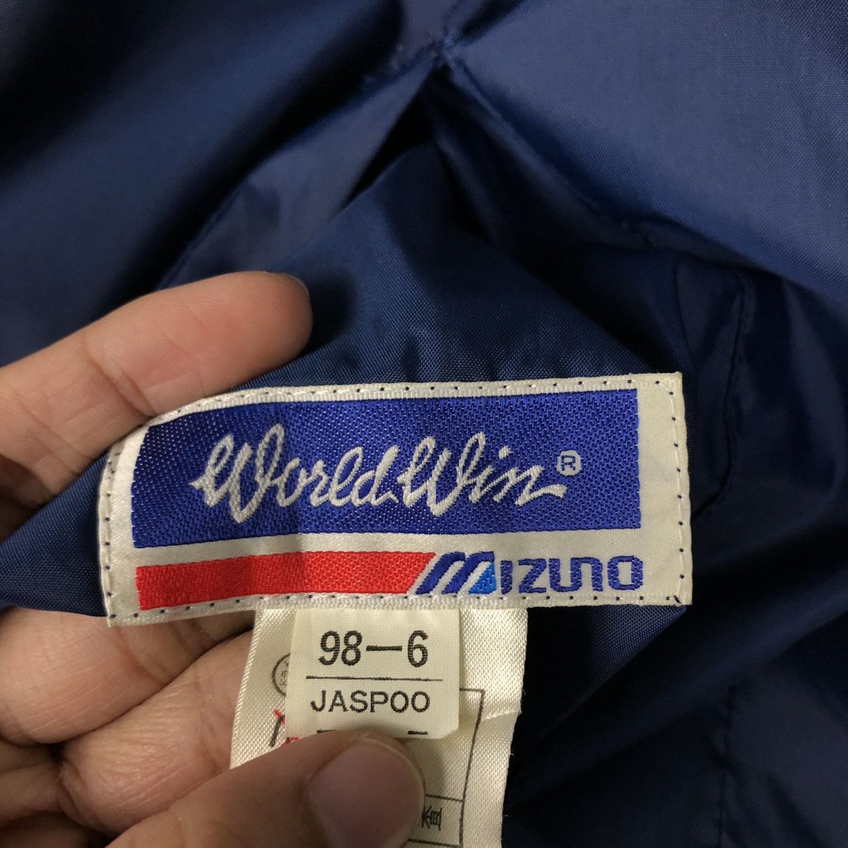 Japanese Brand 📌Vintage Bomber Jacket Satin Worldwin Mizuno Size US M / EU 48-50 / 2 - 21 Thumbnail