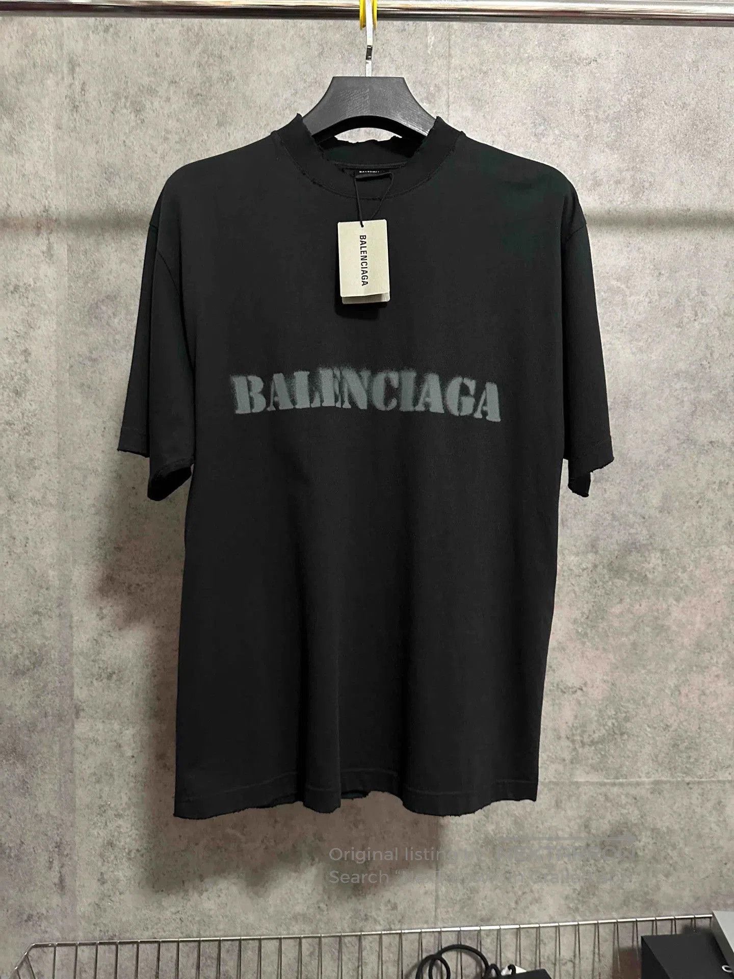Balenciaga Balenciaga SS24 Logo Short Sleeve T-shirt. Size US XS / EU 42 / 0 - 1 Thumbnail