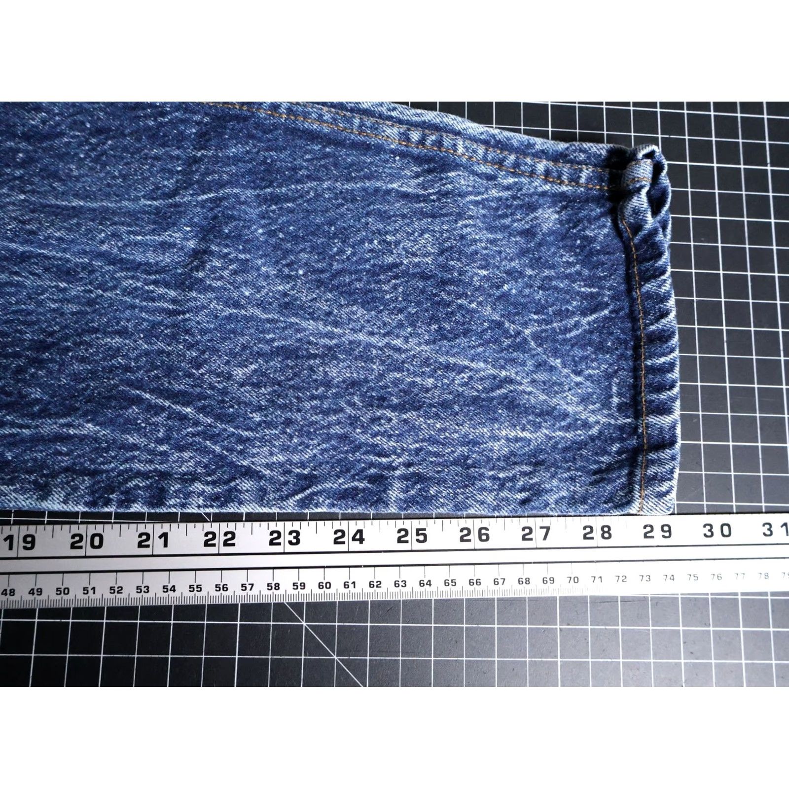 Vintage VINTAGE Stefano Women's 90s High Waisted Mom Jeans 16 Blue Acid Wash 30x29 Denim Jeans Women Size 38" / US 16 / IT 52 - 6 Thumbnail