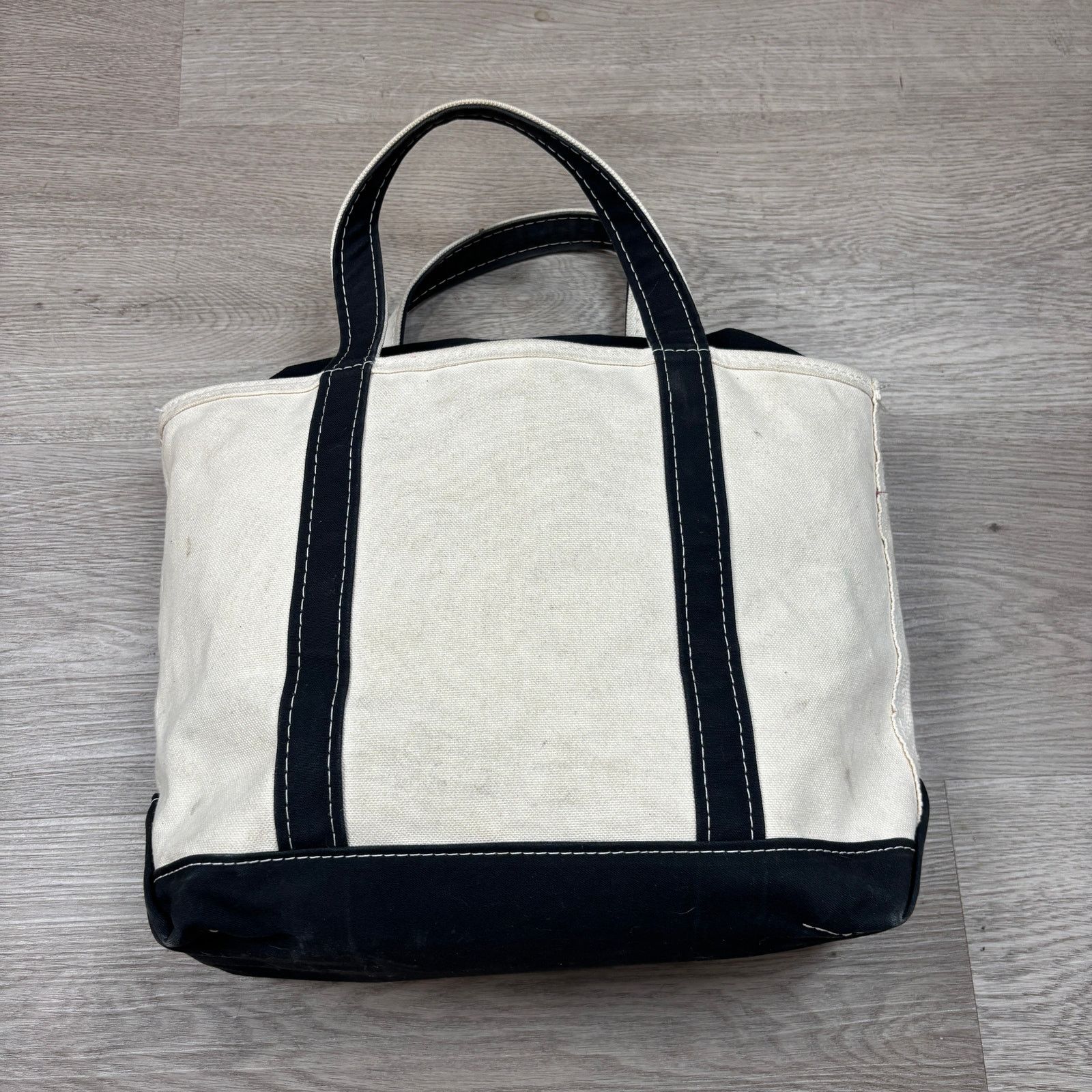 L.L. Bean × Vintage Vintage 90s LL Bean Boat and Tote Zip Top Mini Tote 17x12 Size ONE SIZE - 3 Thumbnail