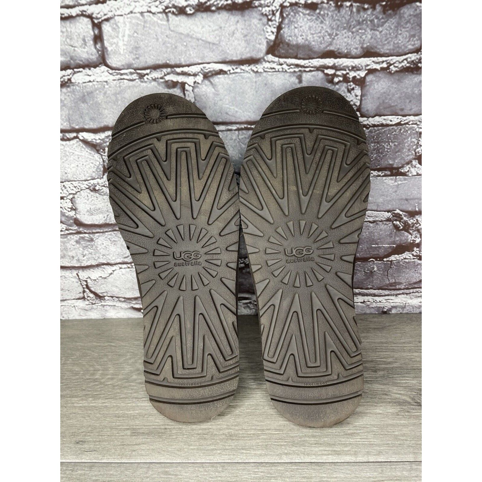 Ugg UGG Kenton Brown Suede Fur Collapsible Slippers Shoes Men Sz Size US 11 / EU 44 - 16 Thumbnail