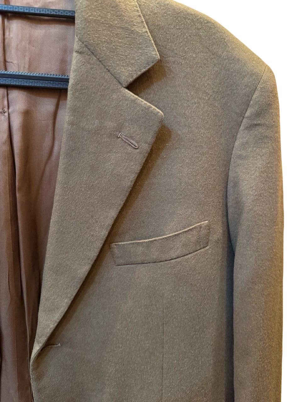 Ermenegildo Zegna Ermenegildo Zegna Wool Blazer Sport Coat Brown Vintage Size 40R - 2 Thumbnail