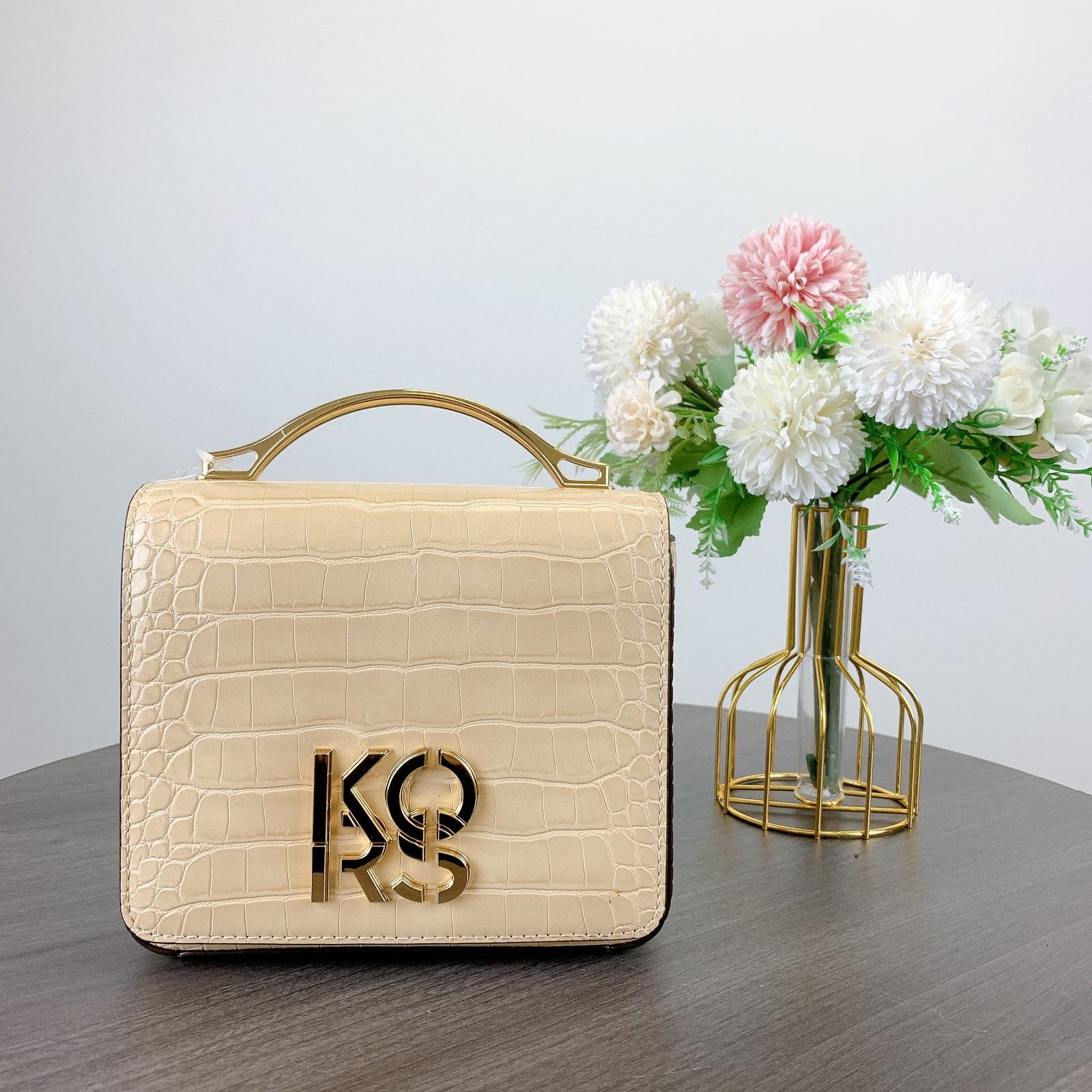 Michael Kors MICHAEL KORS 35T1GKSF5E KORS SMALL CROSSBODY BAG BUFF Size ONE SIZE - 2 Thumbnail