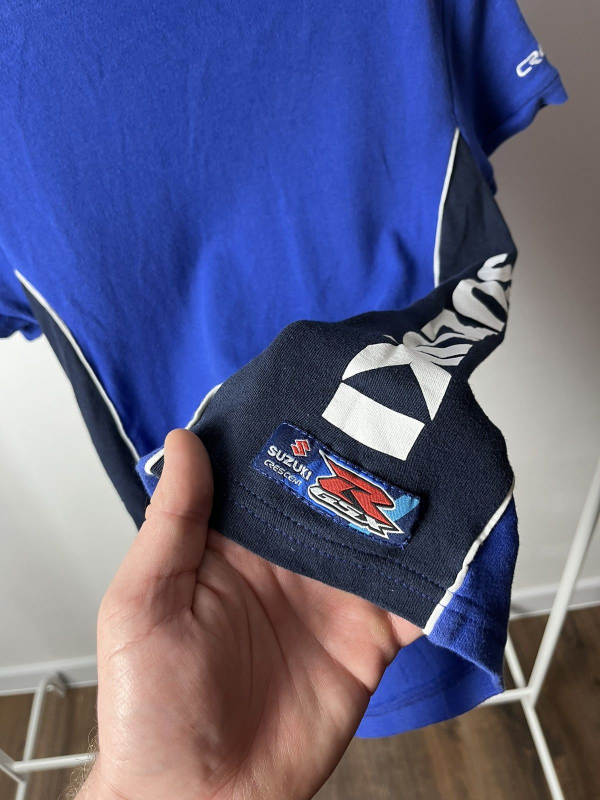 Vintage Vintage Suzuki GSX R Racing cotton Jersey T Shirt Size US M / EU 48-50 / 2 - 12 Thumbnail