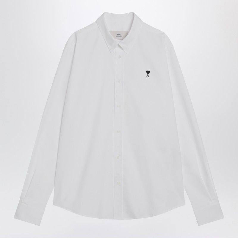 Ami Paris White Ami De Coeur Shirt