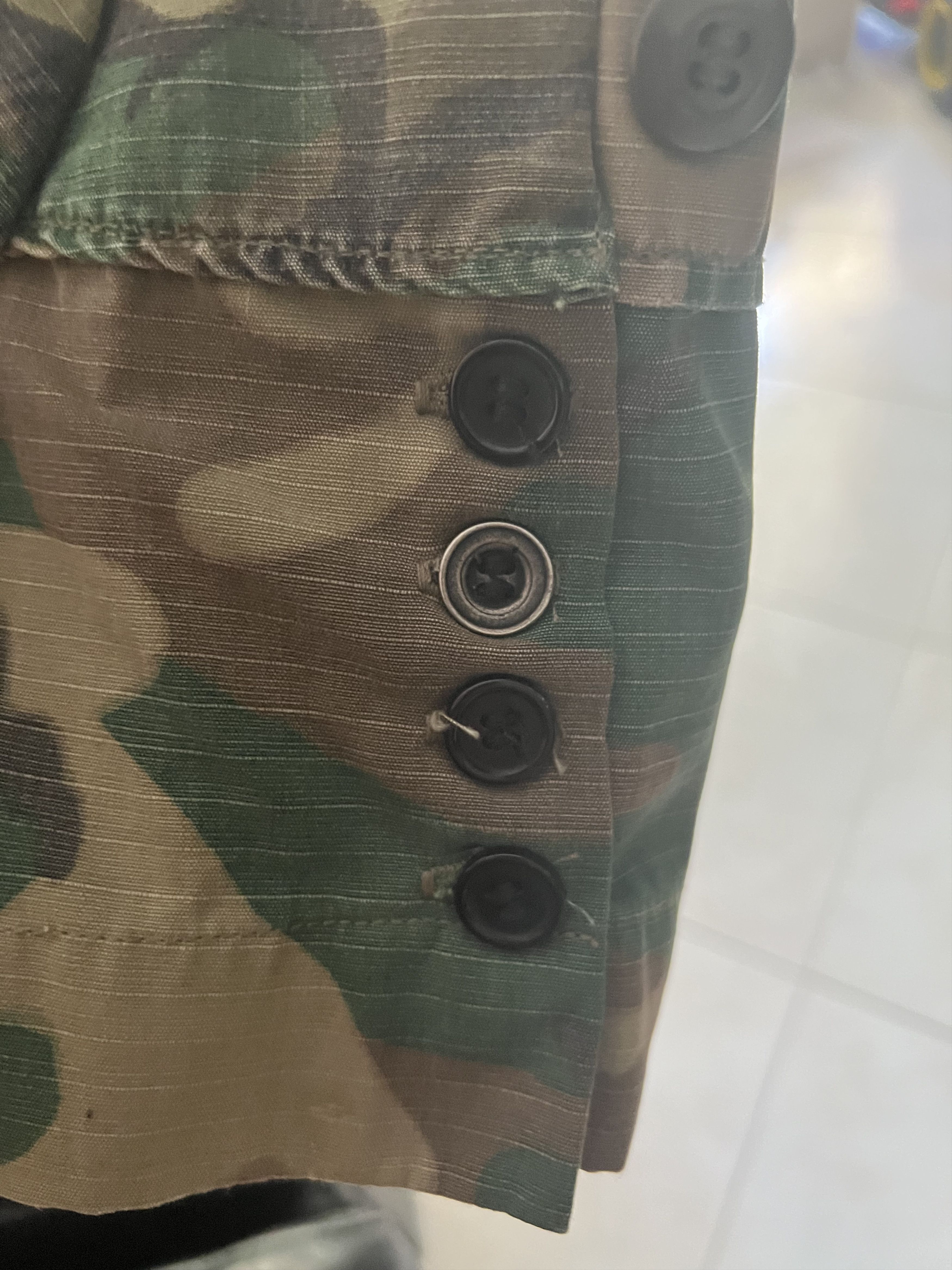 Greg Lauren GL Army Camo Tux Cargo Jacket Size US M / EU 48-50 / 2 - 11 Thumbnail