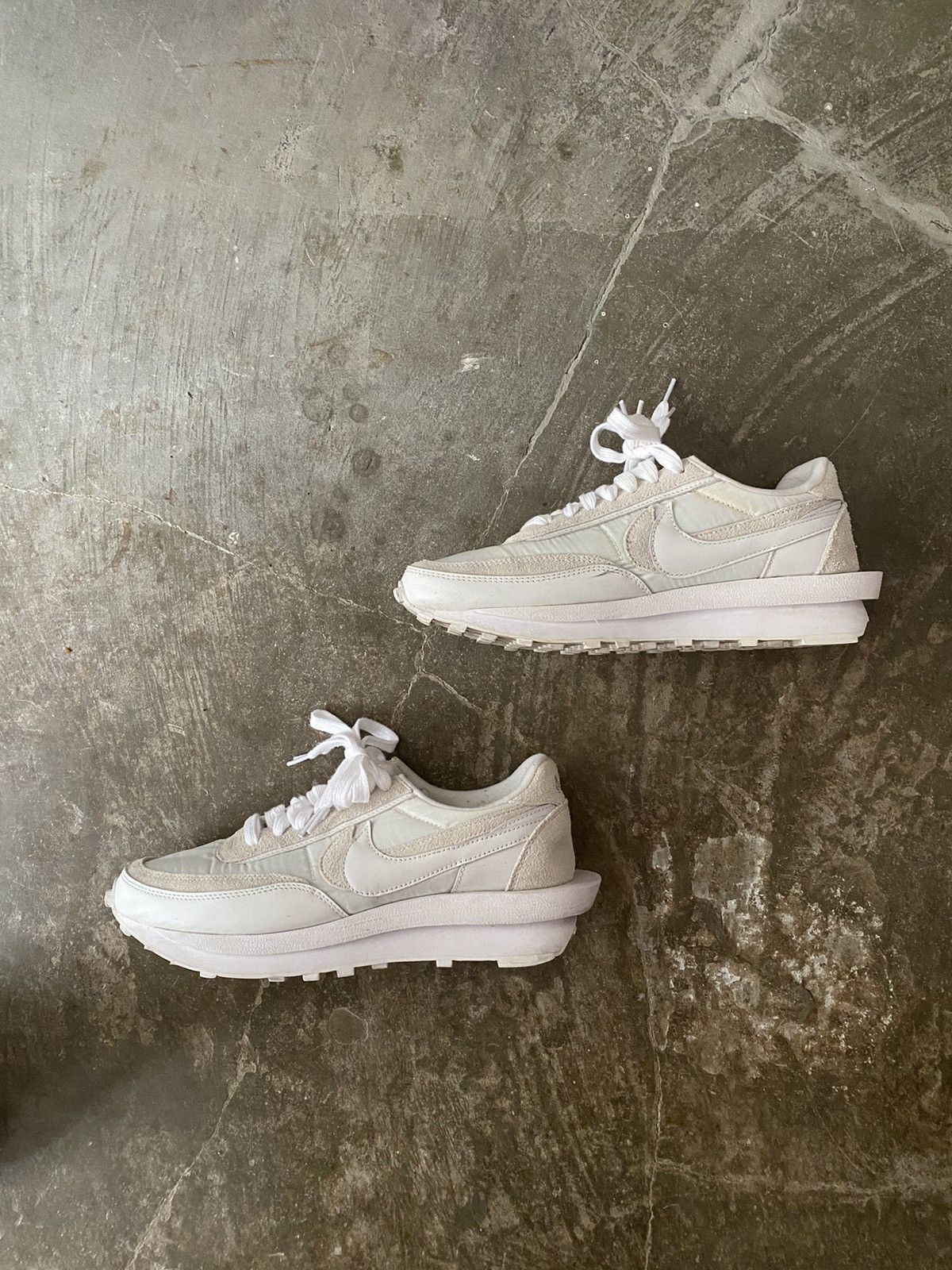 Nike Sacai LD Waffle White Nylon