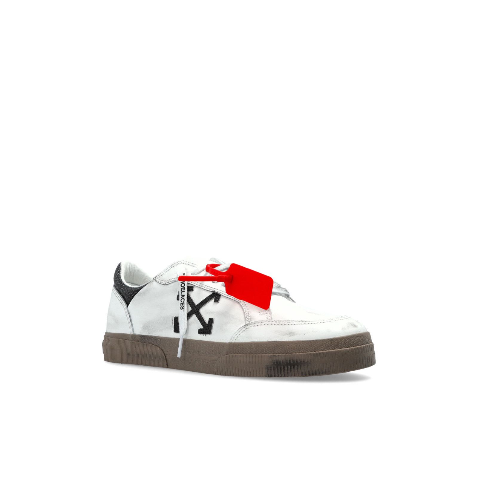 Off-White OFF-WHITE Vulc Low White Leather Sneakers New & Authentic (M Size US 6 / EU 39 - 2 Thumbnail
