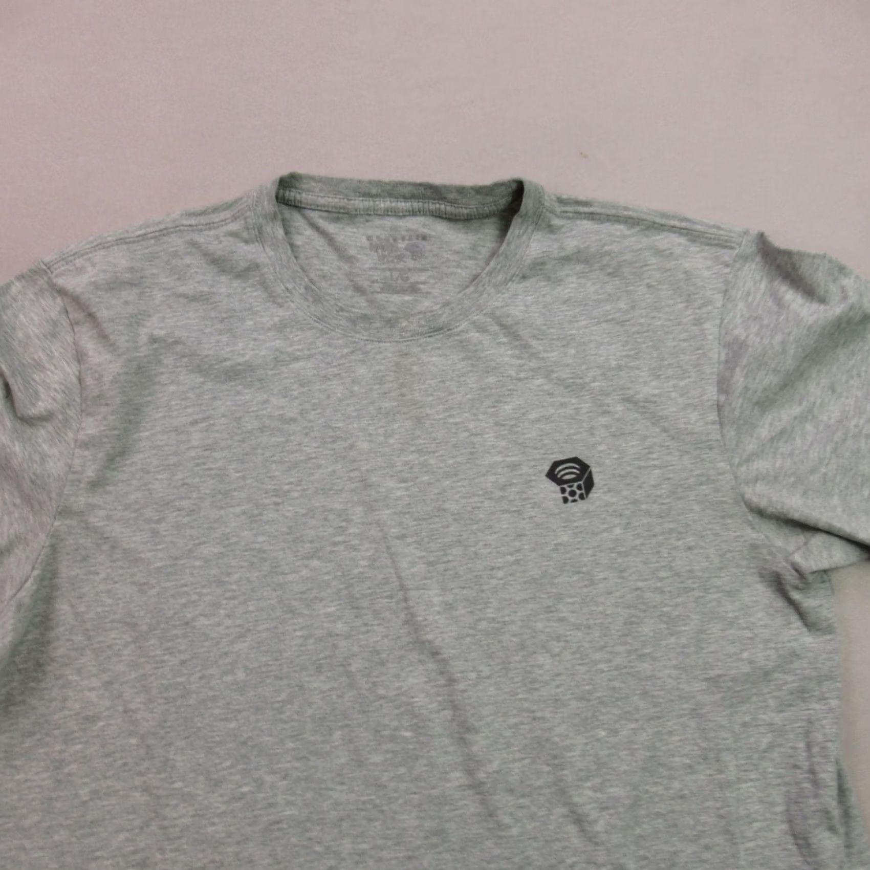 Mountain Hardwear Mountain Hardwear Shirt Mens Large Short Sleeve Casual Crew Neck Gray Size US L / EU 52-54 / 3 - 3 Thumbnail